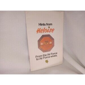 5/$25 1974 Air Force Wives Hints from Heloise from the Air Force Booklet